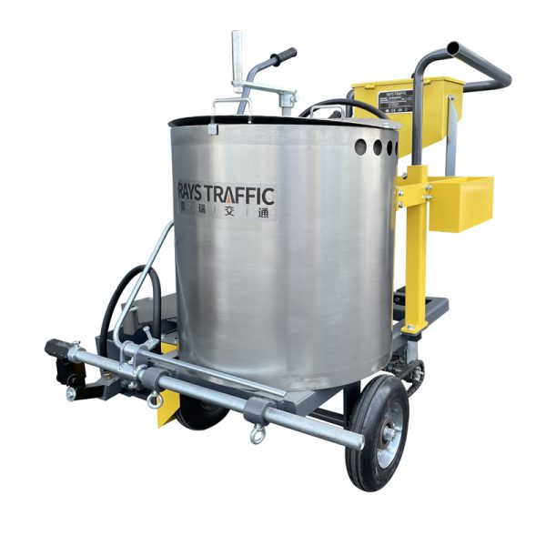 W-TPM Thermoplastic Manual Applicator Hand Push Road Marking Machine-Rays Traffic