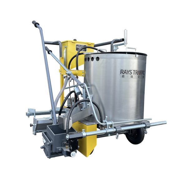 W-TPM Thermoplastic Manual Applicator Hand Push Road Marking Machine-Rays Traffic