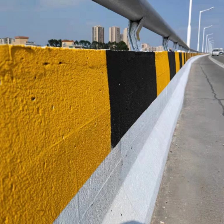 Curb Painting by Rays Traffic Graco 300DC